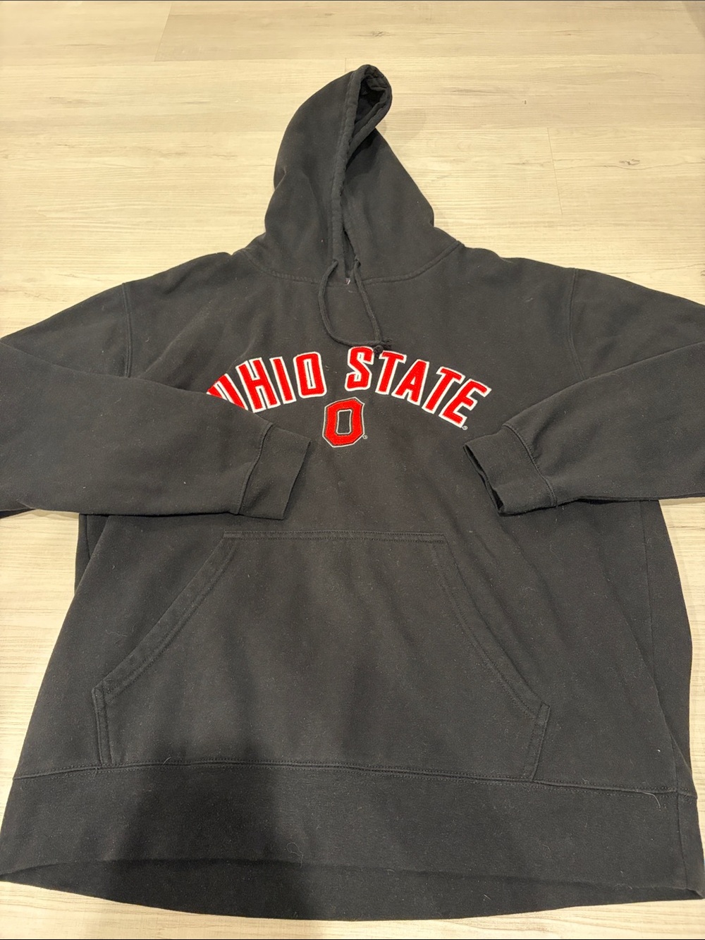 Ohio State Black Hoodie Sweatshirt - Men's Pullover